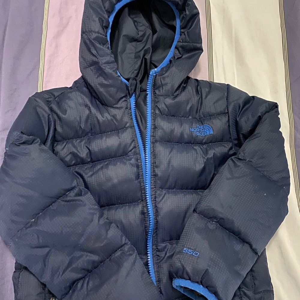 North Face boys reversible winter jacket.